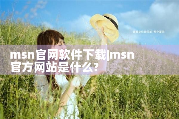 msn官网软件下载