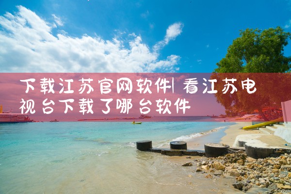下载江苏官网软件